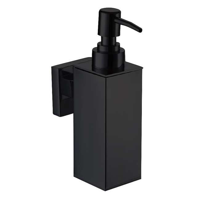 Дозатор для жидкого мыла квадратный, VOLLE CUADRO 2536.230204 de la noche, черный