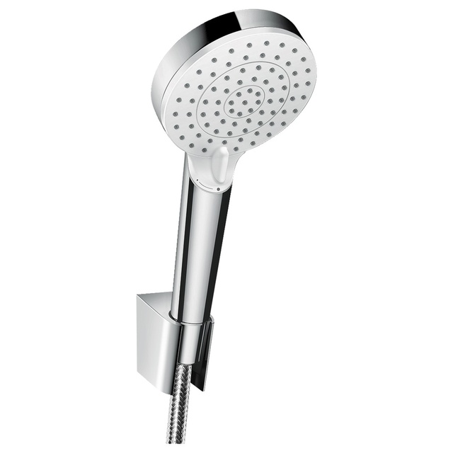 Душовий набір 1,60м, HANSGROHE Crometta Vario EcoSmart, 9 л/хв 26694400, білий/хром