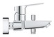 Набір змішувачів 4 в 1 для ванної кімнати та кухні Grohe QuickFix Start M-Size UA202301KE