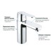 Смеситель для раковины M-размера Grohe QuickFix Get 23454000