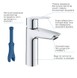 Набор смесителей 4 в 1 для ванной комнаты и кухни Grohe QuickFix Start M-Size UA202301KE