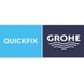 Стакан скляний з тримачем Grohe QuickFix Start Cube (41097000)