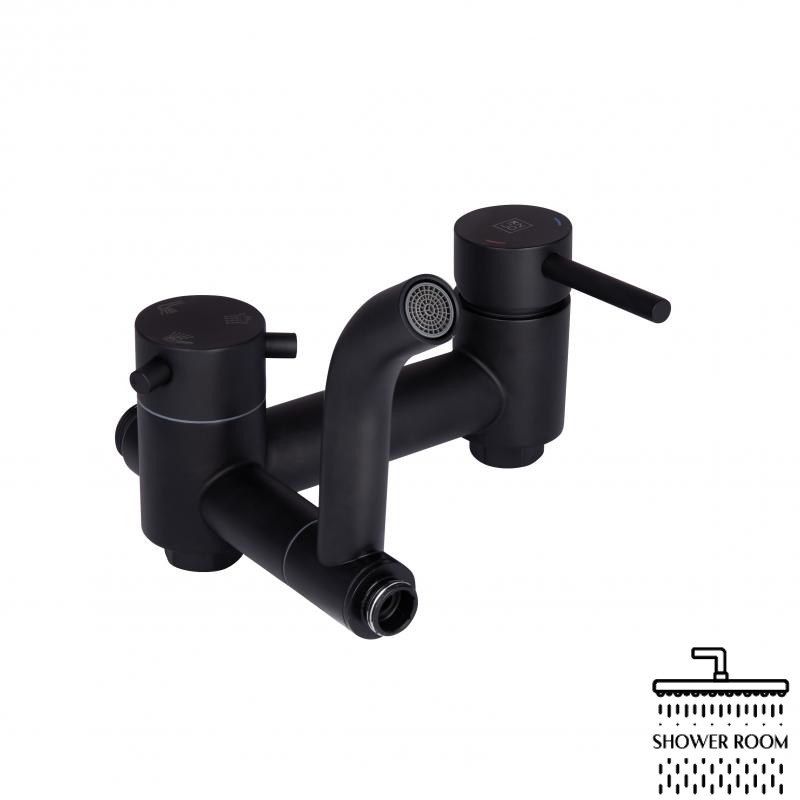 Душова система для ванни, Lidz Aria 06S-BES Black, чорна LD035AR43371