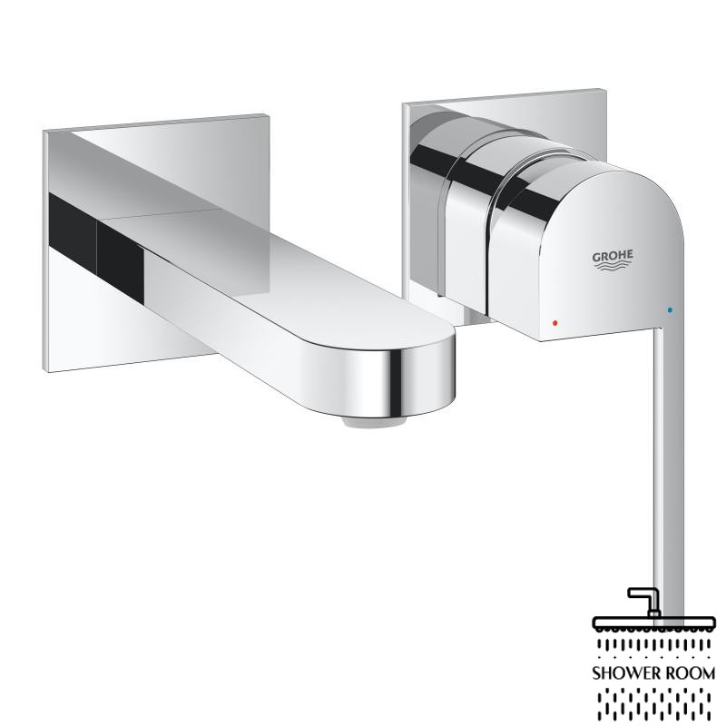 Змішувач для умивальника Grohe Plus, M-Size, зовнішня частина, хром (29303003)