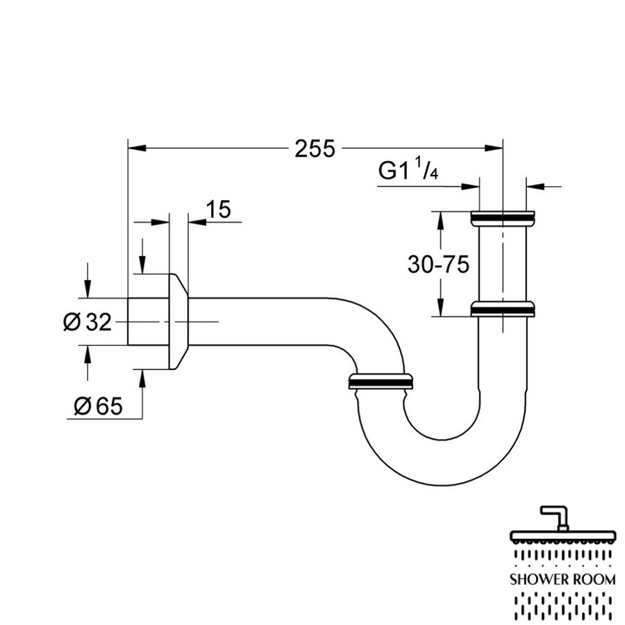 Сифон для раковини Grohe 28947000