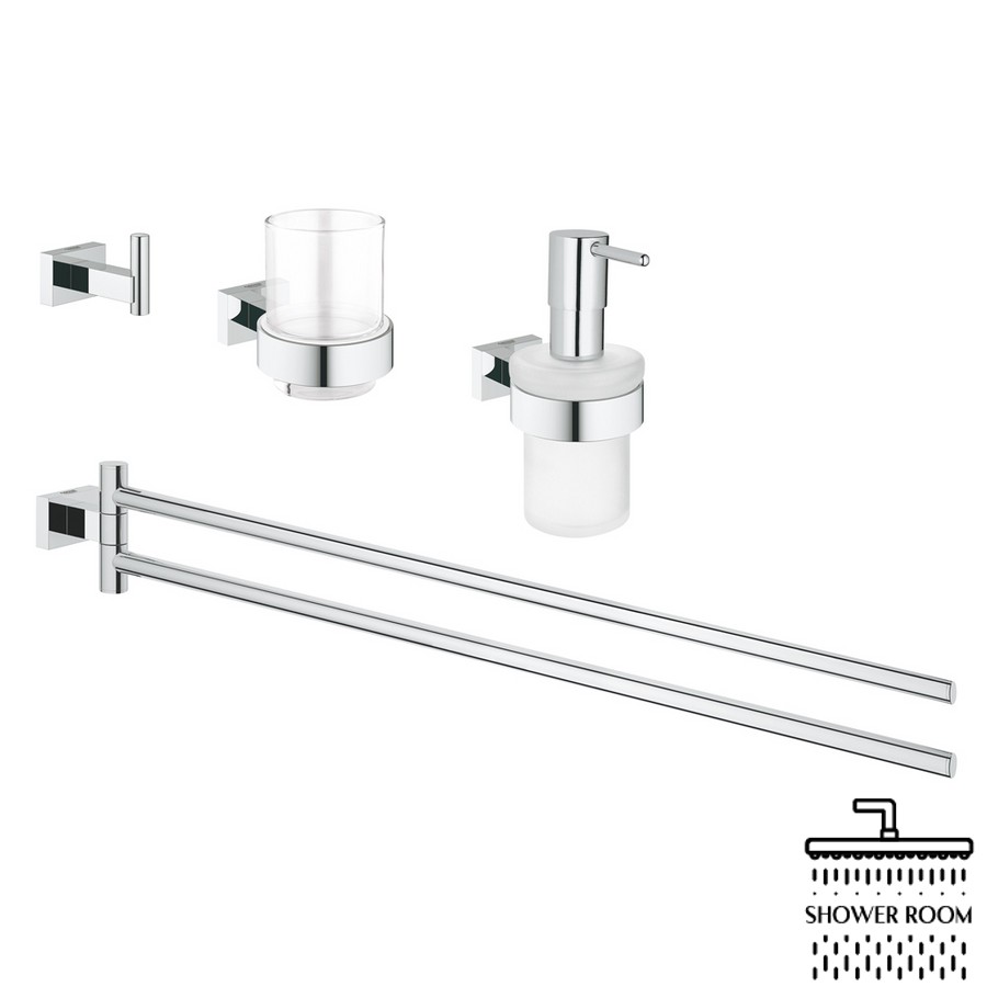 Набір аксесуарів Grohe Essentials Cube 40847001