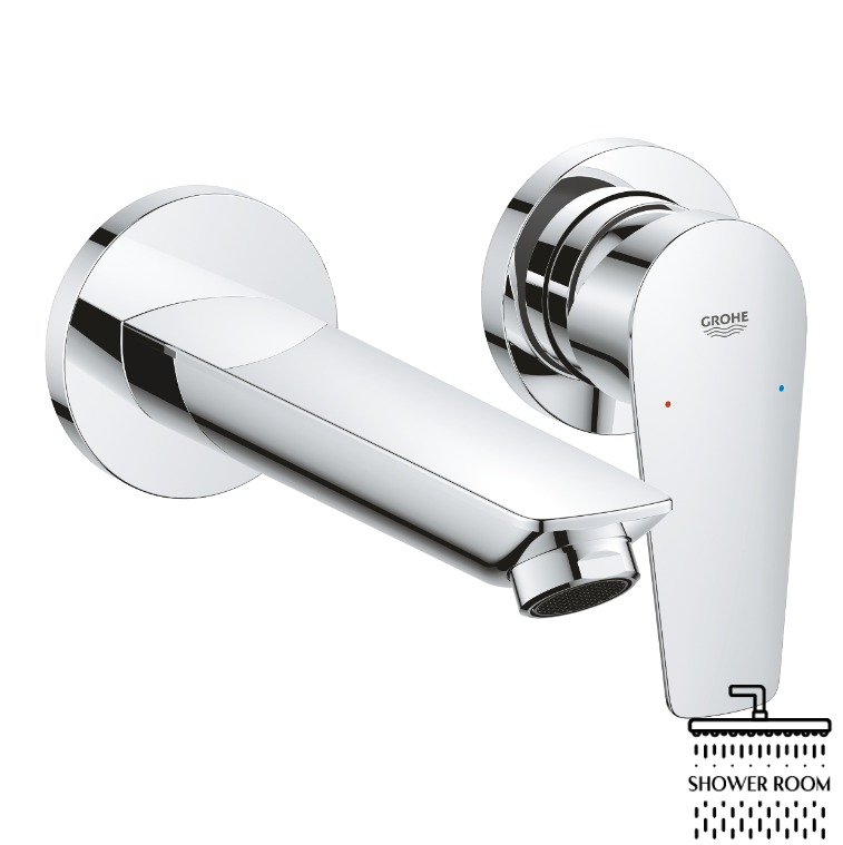 Grohe BauEdge New Смеситель для раковины на два отверстия M-Size (20474001)