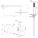 Душова система прихованого монтажу VOLLE DIOS 1536.030201, хром