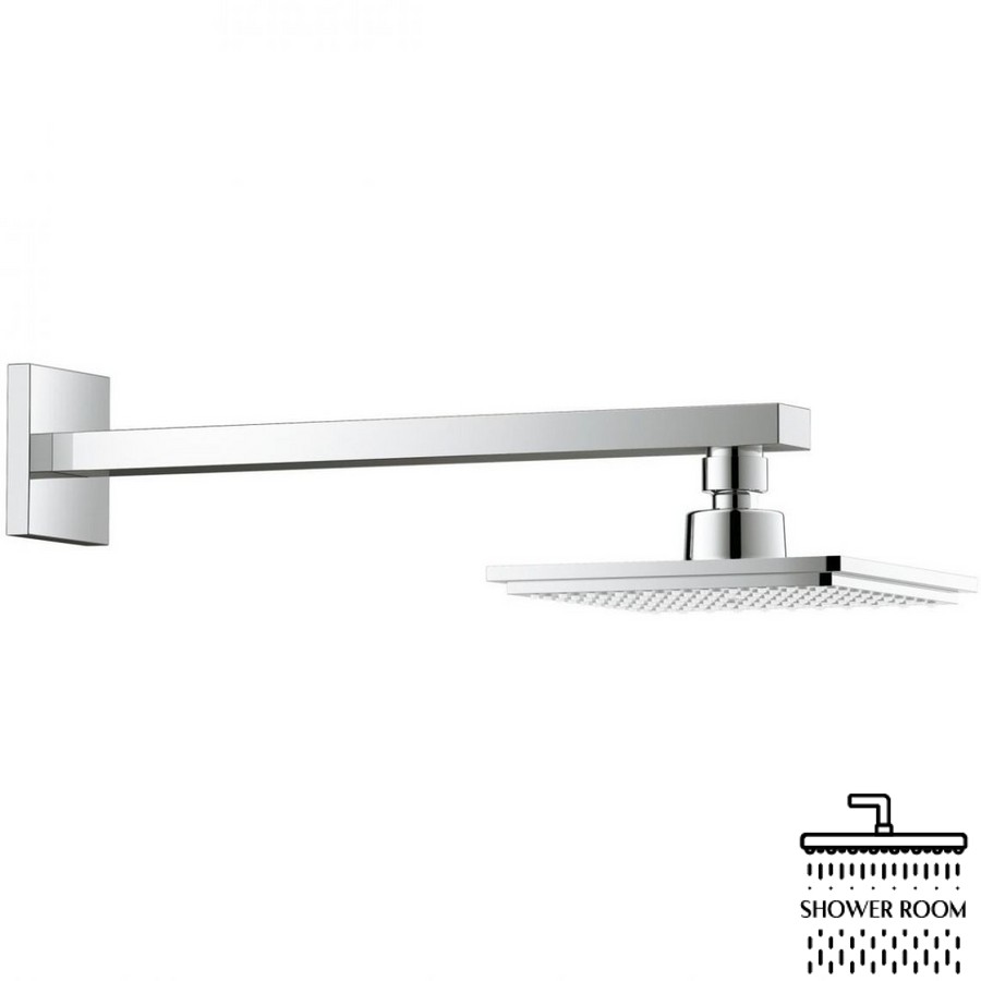 Душевая система для душа скрытого монтажа Grohe Eurocube с Euphoria Cube 152, хром (234090SB)