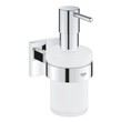 Дозатор для рідкого мила з тримачем Grohe QuickFix Start Cube (41098000)