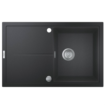 Мийка Grohe для кухні 780 x 500 мм, Granite Black (31639AP0)