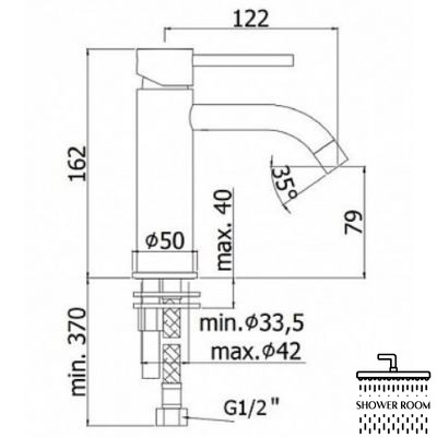 Змішувач для умивальника Paffoni Light LIG071CR