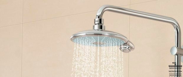 Лійка для верхнього душу з тримачем Grohe Power&Soul Cosmopolitan 190 26172LS0