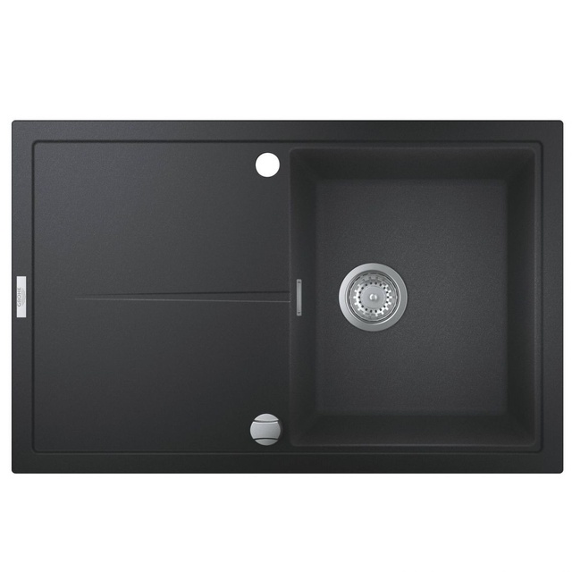 Мойка Grohe для кухни 780 x 500 мм, Granite Black (31639AP0)