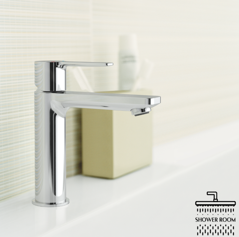 Змішувач для раковини одноважільний Grohe Lineare S-Size (32114001)