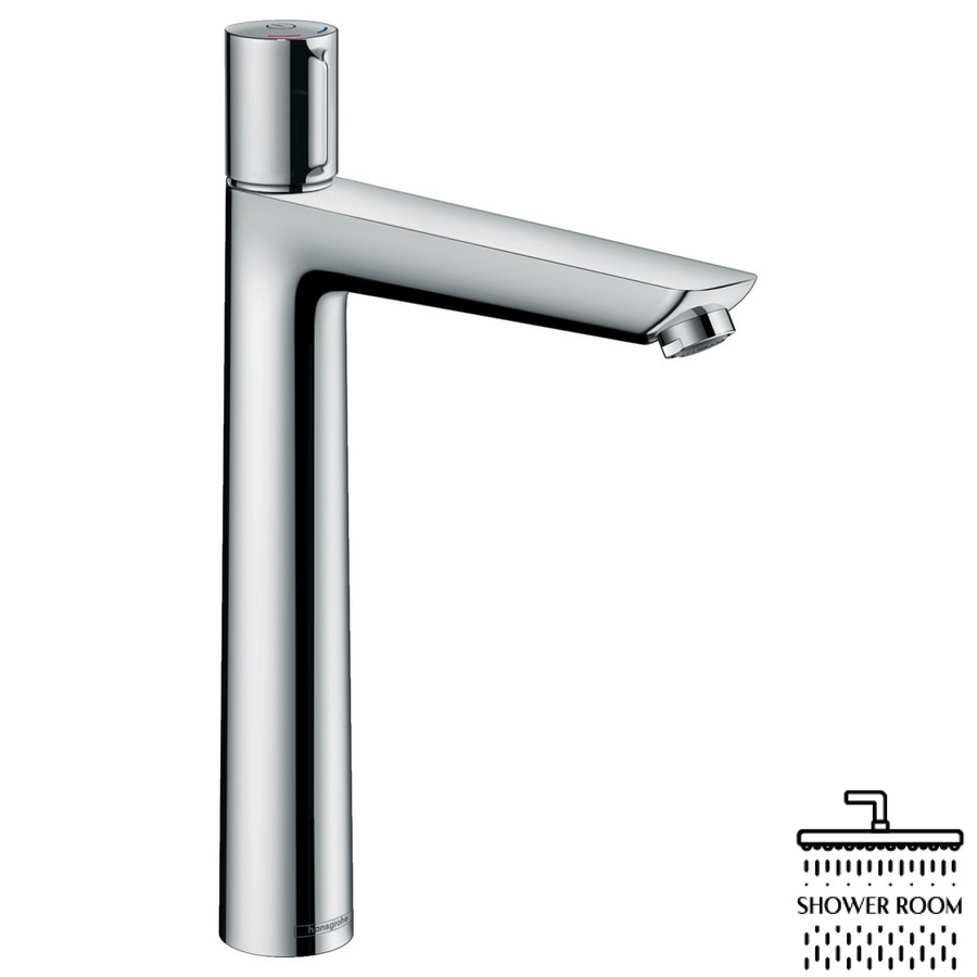 Смеситель для раковины 240 однорычажный, HANSGROHE Talis Select E 71752000, хром