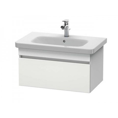 Тумба з умивальником Duravit DuraStyle 800 мм, білий глянець (DS006102222)