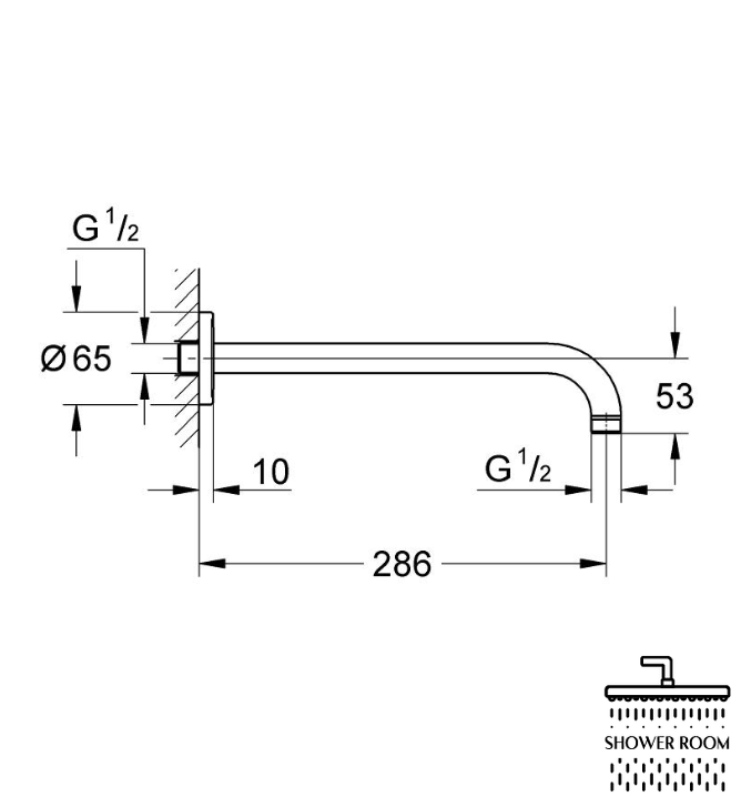 Душевая система Grohe BauCurve UA2904300L