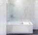 Душова шторка для ванни, матове скло 80х140 см AM.PM WU90BS-080-140CM Gem
