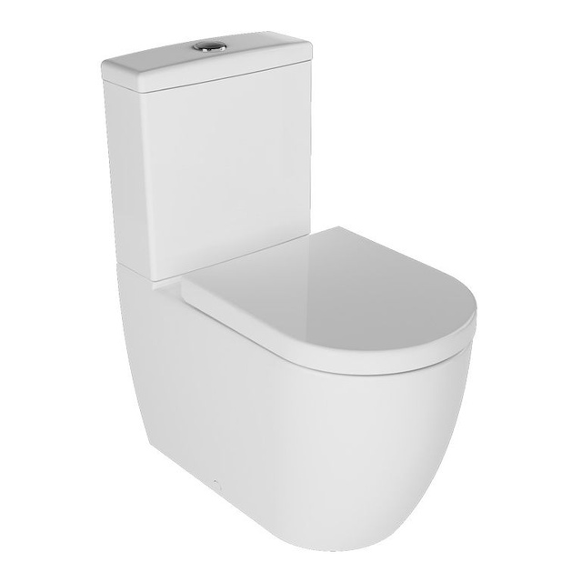 Унітаз підлоговий Quarter Bath Deep сидіння Slim, білий 70DE06001.00.1_30SCD.03WG