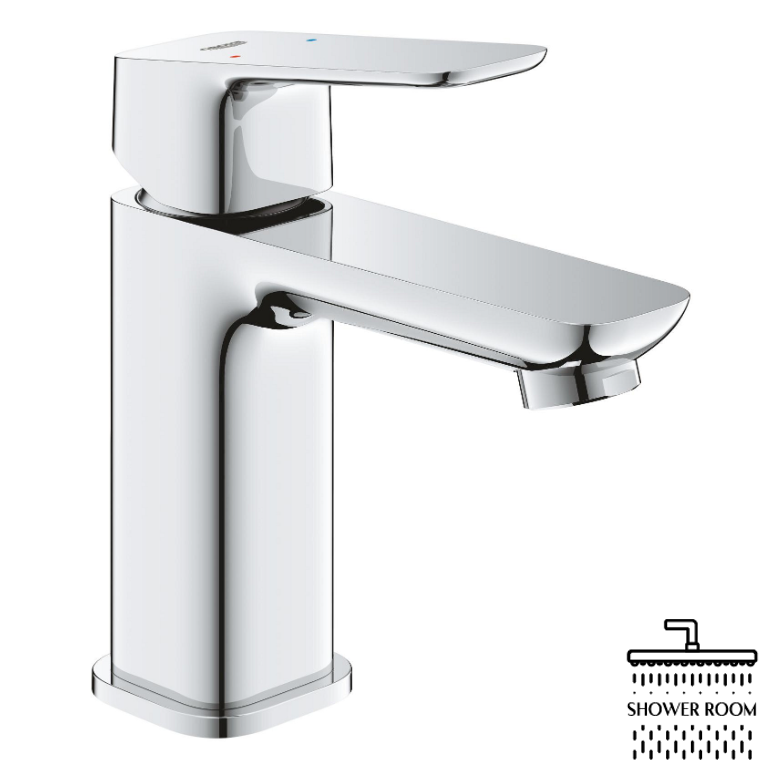 Змішувач для раковини Grohe Cubeo одноважільний S-розміру (1016990000)