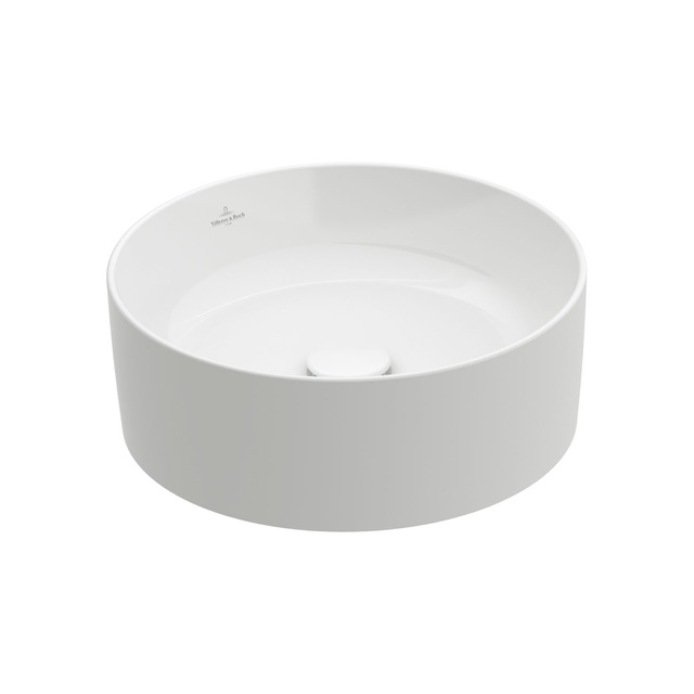 Умивальник на стільницю Villeroy & Boch Collaro d40, CeramicPlus, White Stone (4A1840RW)