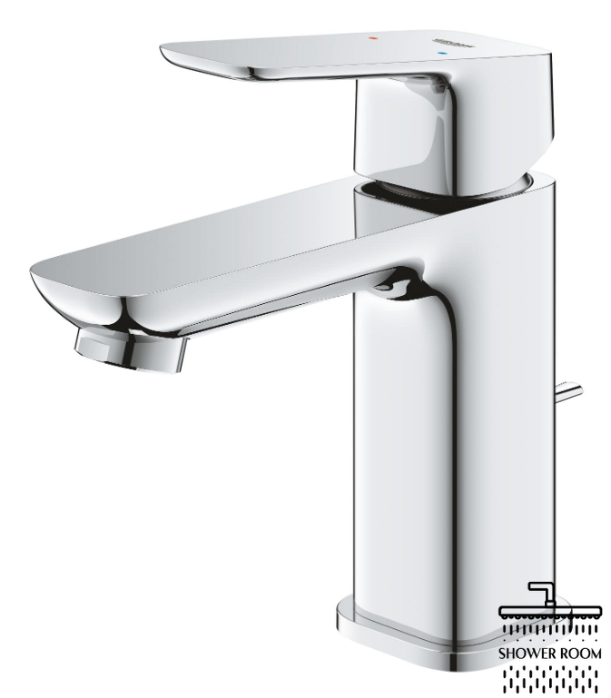 Змішувач для раковини Grohe Cubeo одноважільний S-розміру (1016940000)