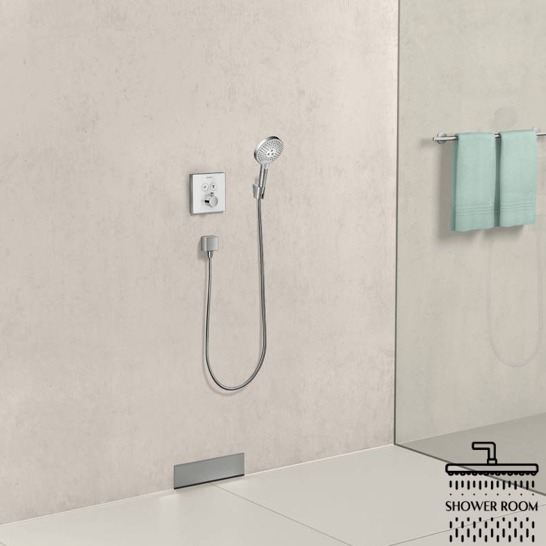 Шлангове приєднання Hansgrohe FixFit S, хром (26455000)