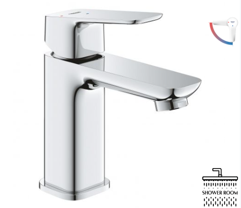 Смеситель для раковины Grohe Cubeo однорычажный S-размера (1017320000)