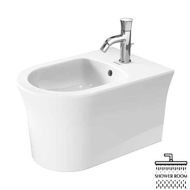 Биде подвесное Duravit White Tulip 370х540 мм, белый (229315000)