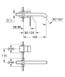 Смеситель для умывальника Grohe Essence M-Size, внешняя часть, черный матовый (29192KF1)