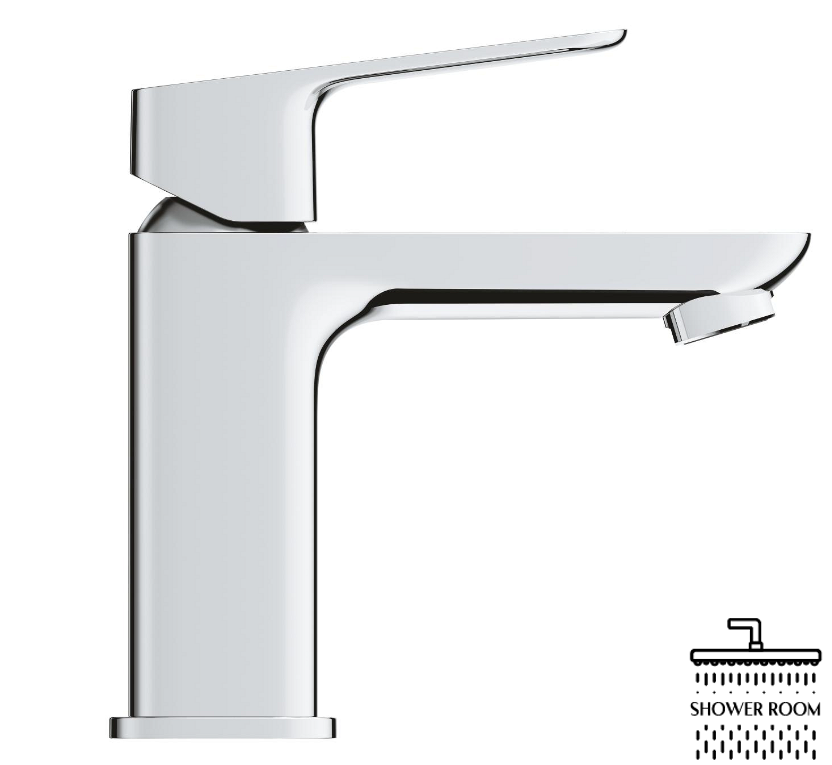 Смеситель для раковины Grohe Cubeo однорычажный S-размера (1017320000)