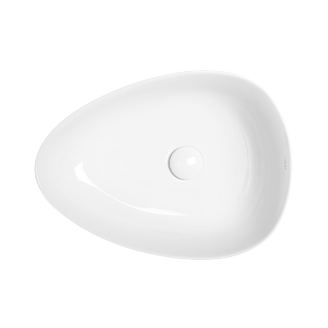 Раковина-чаша Qtap Leo 400х350х160 White з донним клапаном QT1111A053W