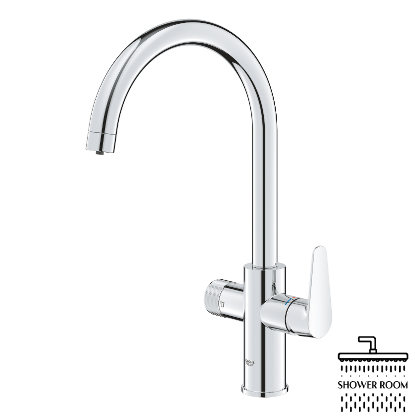 Змішувач для кухні Grohe Blue Pure StartCurve для подачі технічної і фільтрованої води (30592000)