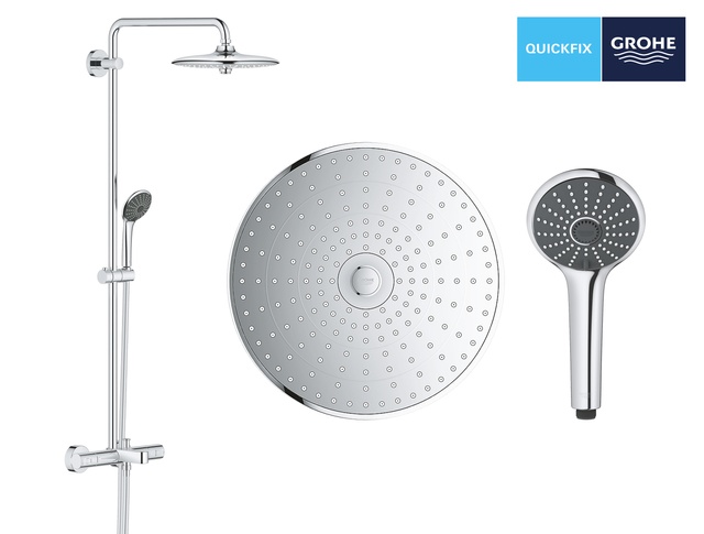 Душова система з термостатом для ванни Grohe QuickFix Vitalio Joy Shower System 27860001