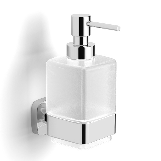 Дозатор  для жидкого мыла квадратный, VOLLE TEO 15-88-421, хром
