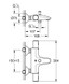 Термостат для ванни Grohe QuickFix Precision Start (345982430), чорний