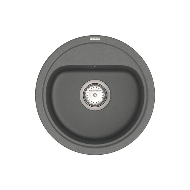 Кухонна мийка Lira LMR 01.44 Gray + сифон
