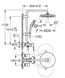 Душова система з одноважільний змішувач настінного монтажу Grohe Quickfix Vitalio Comfort 250 (26985001)