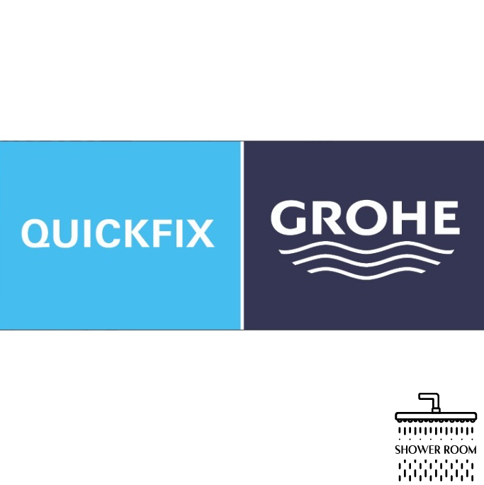 Душова система з одноважільний змішувач настінного монтажу Grohe Quickfix Vitalio Comfort 250 (26985001)