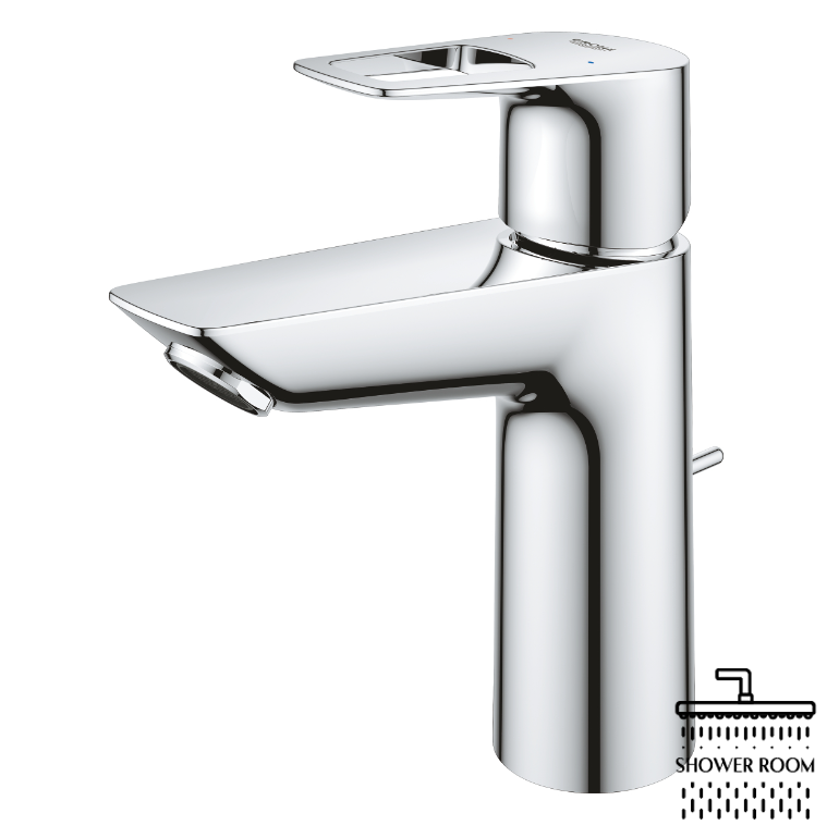 Смеситель для умывальника Grohe BauLoop New с донным клапаном M-Size (23762001)