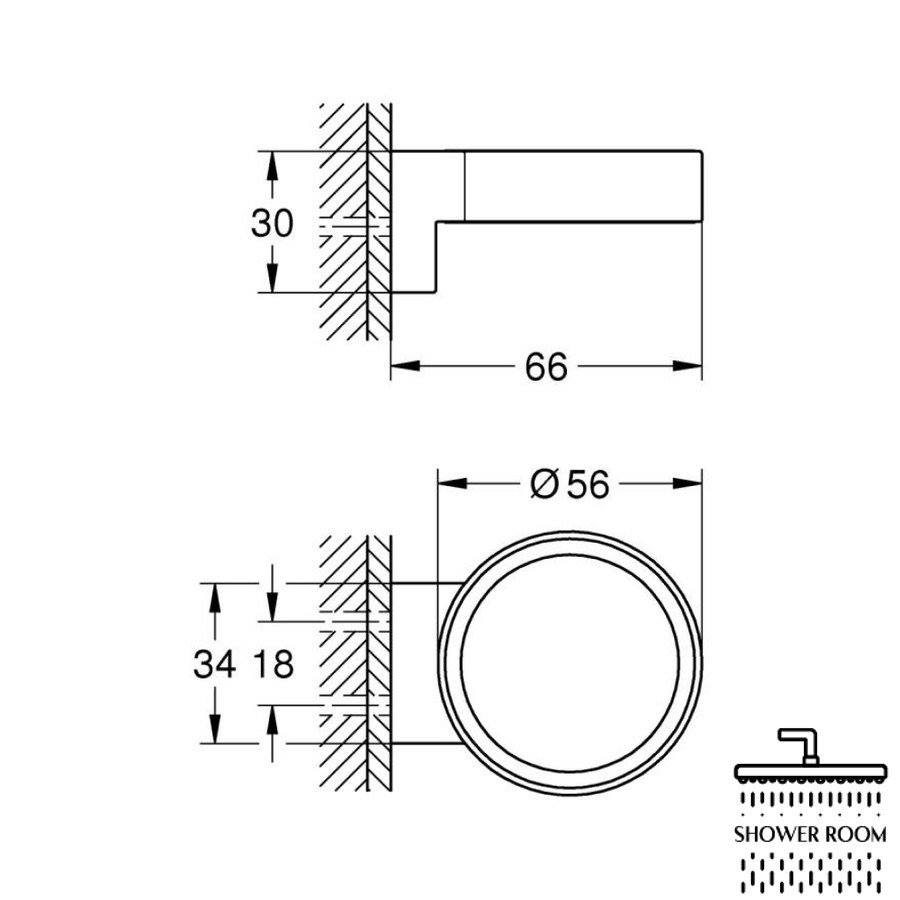 Тримач для аксесуарів Grohe Selection 41027000