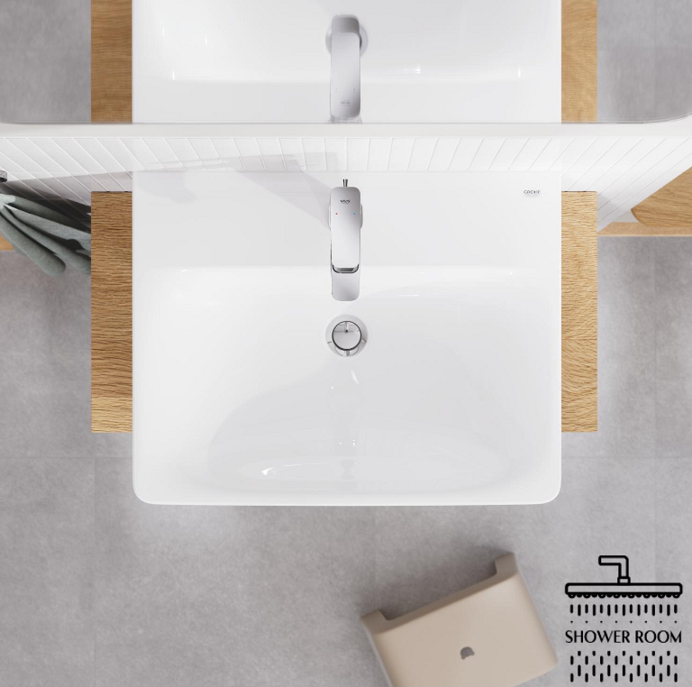 Змішувач для раковини Grohe Cubeo M-розміру (1017490000)