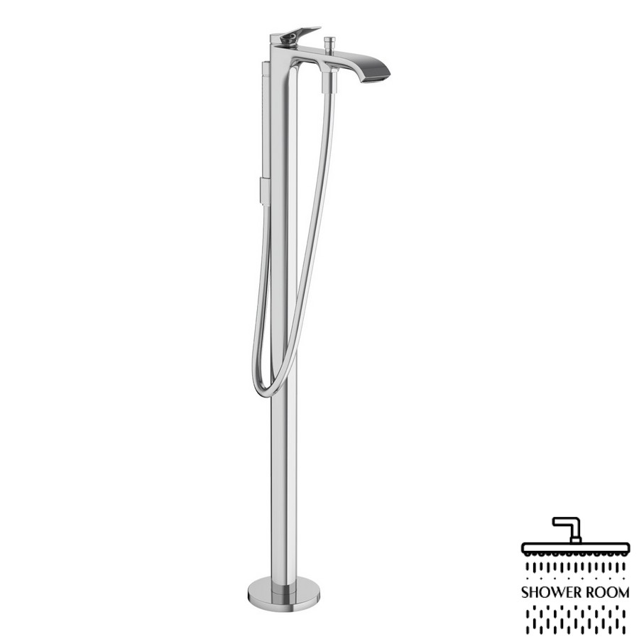 Смеситель для ванны напольный, HANSGROHE VIVENIS 75445000, хром