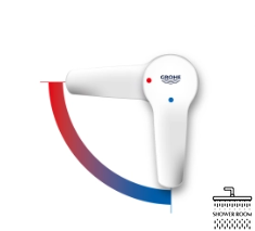 Змішувач для раковини Grohe Cubeo M-розміру (1017570000)