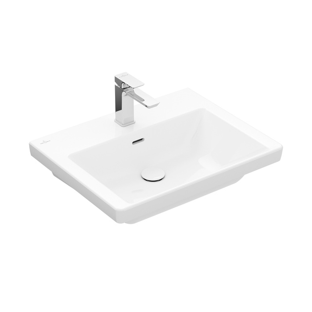 Умивальник накладний Villeroy&Boch Subway 3.0 60 х 47 см, білий (4A706001)