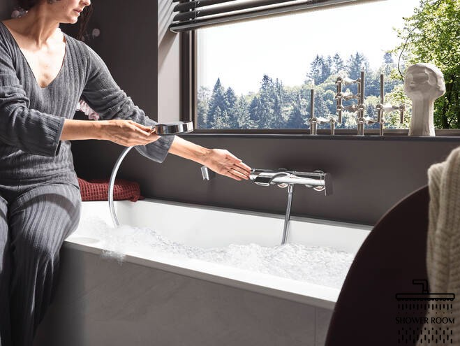 Смеситель для ванны, HANSGROHE VIVENIS 75420000, хром