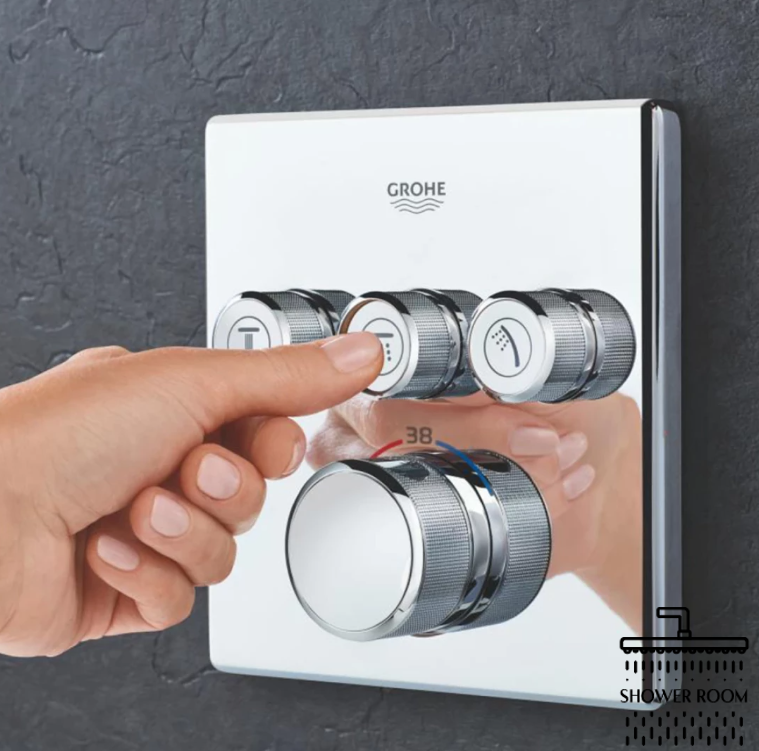 Душевая система для ванной скрытого монтажа Grohe QuickFix SmartControl UA202802C3 термостатическая