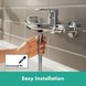 Змішувач для ванни, HANSGROHE REBRIS E 72450000, хром