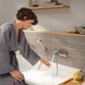 Змішувач для ванни, HANSGROHE REBRIS E 72450000, хром